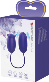 Pretty Love Daisy Youth Multi Function Vibrating Love Egg Purple Love Eggs and Kegel Exercisers
